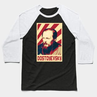 Fyodor Dostoyevsjy Retro Baseball T-Shirt